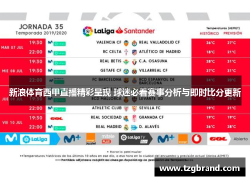 新浪体育西甲直播精彩呈现 球迷必看赛事分析与即时比分更新